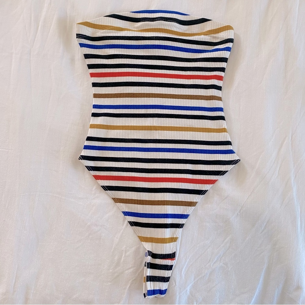 Strapless bodysuit